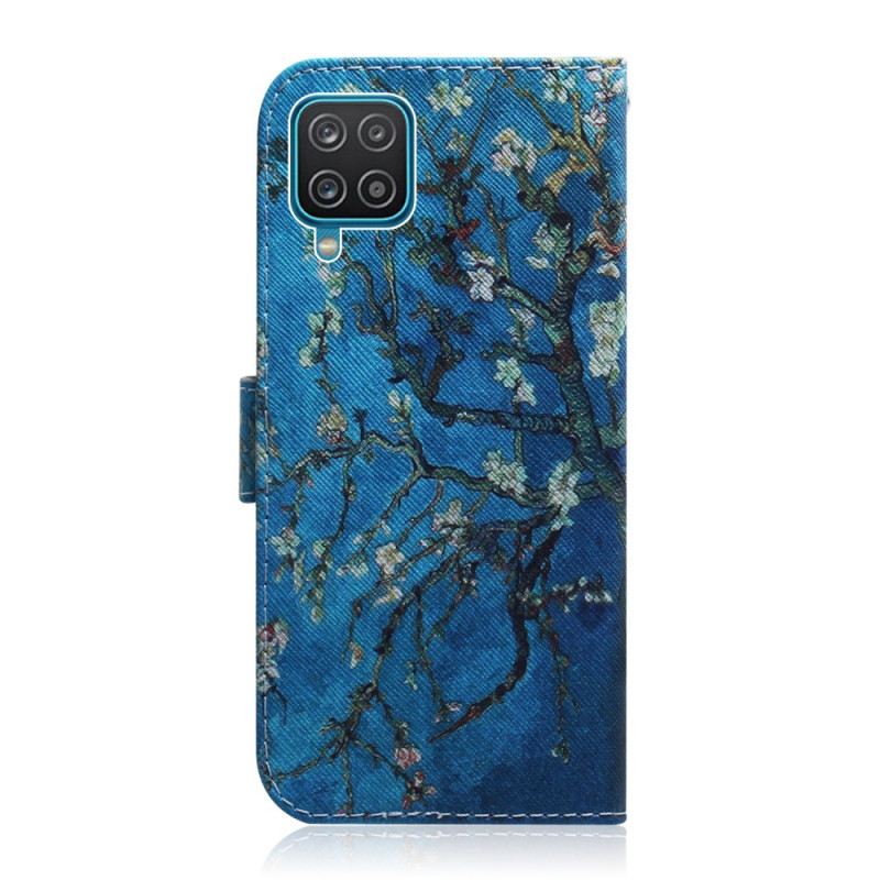 Fliptok / Bőrtok Samsung Galaxy M32 Virágzó Fa Ága