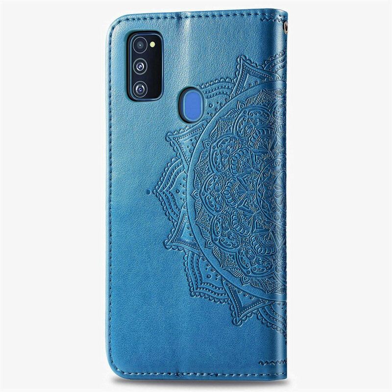 Fliptok / Bőrtok Samsung Galaxy M21 Mandala Középkor