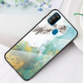 Telefontok Samsung Galaxy M21 Prémium Színes Edzett Üveg