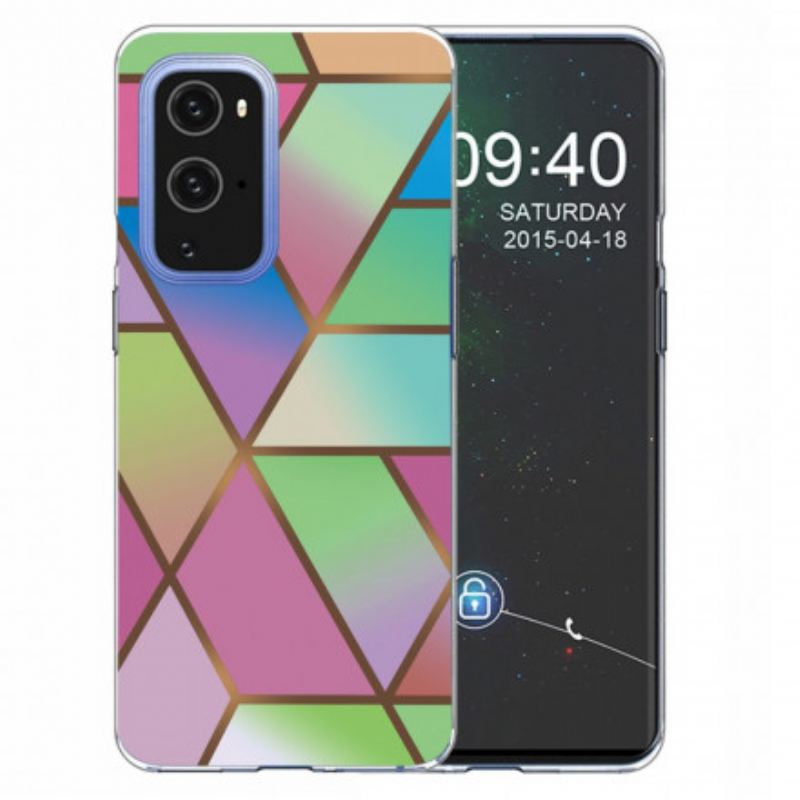 Tok OnePlus 9 Geometrikus Márvány