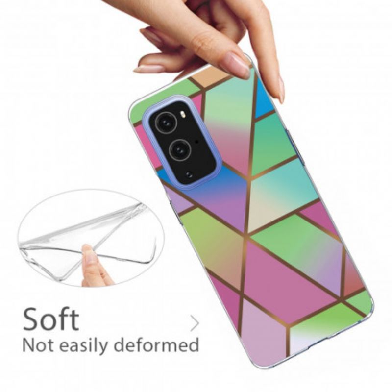 Tok OnePlus 9 Geometrikus Márvány