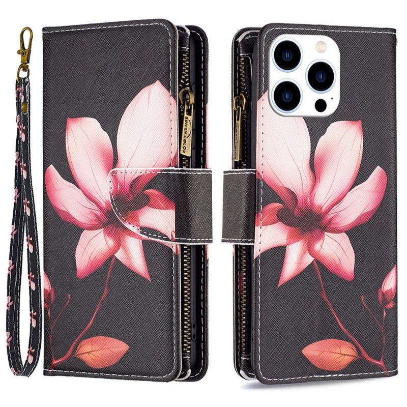 Bőrtok iPhone 16 Pro Lotus Wallet