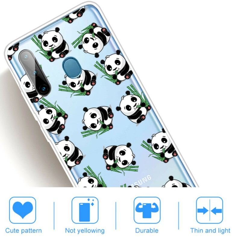 Tok Samsung Galaxy M11 Top Pandas Fun