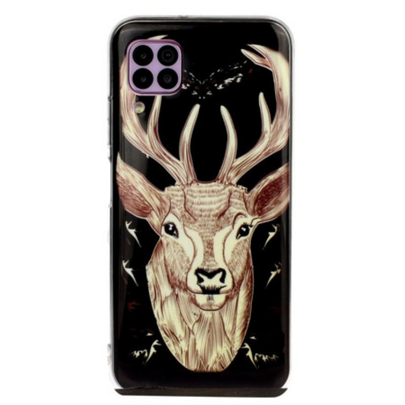 Tok Huawei P40 Lite Fluoreszkáló Majestic Deer