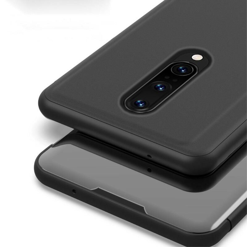 Fliptok OnePlus 8 Bőrtok Tükör