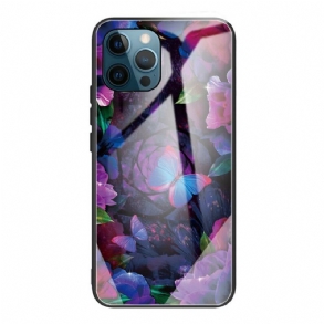 Telefontok iPhone 13 Pro Butterflies Variation Tempered Glass