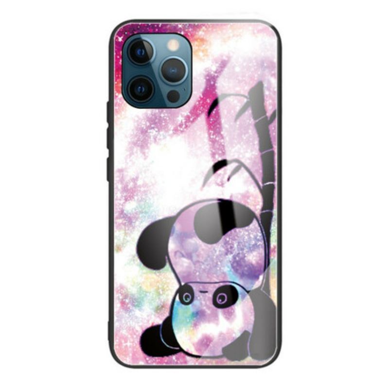 Tok iPhone 13 Pro Panda És Bambusz Edzett Üveg