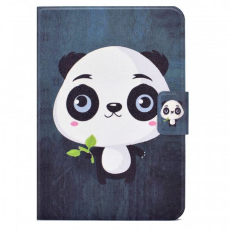 Fliptok / Bőrtok iPad Mini 6 (2021) Aranyos Panda