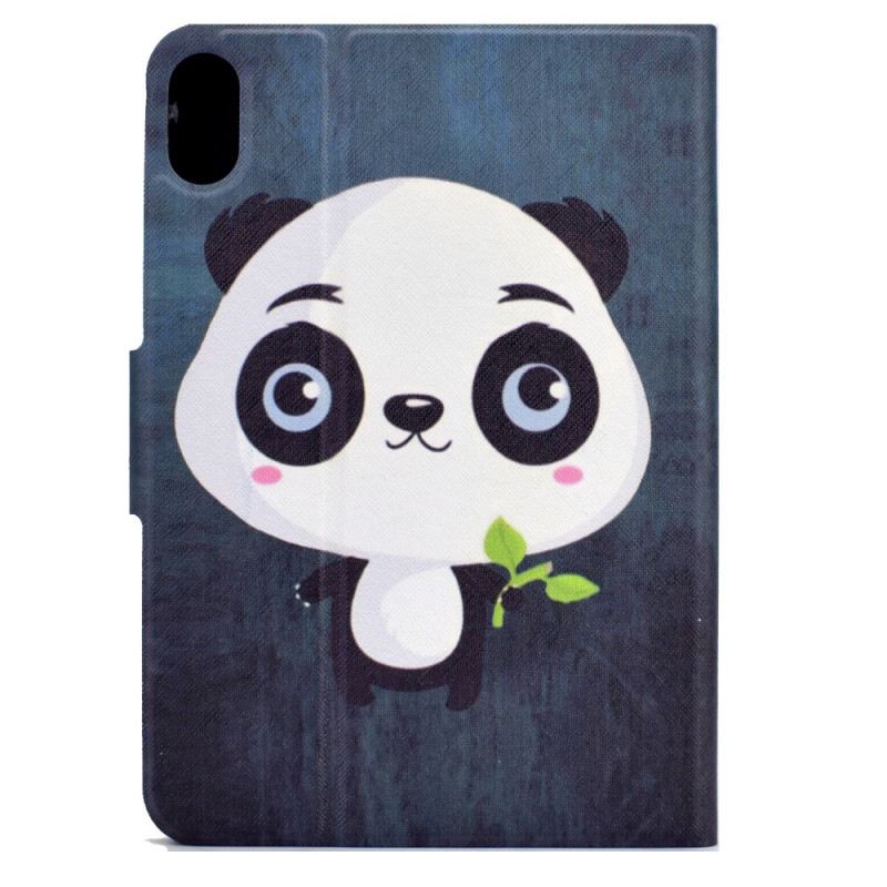 Fliptok / Bőrtok iPad Mini 6 (2021) Aranyos Panda