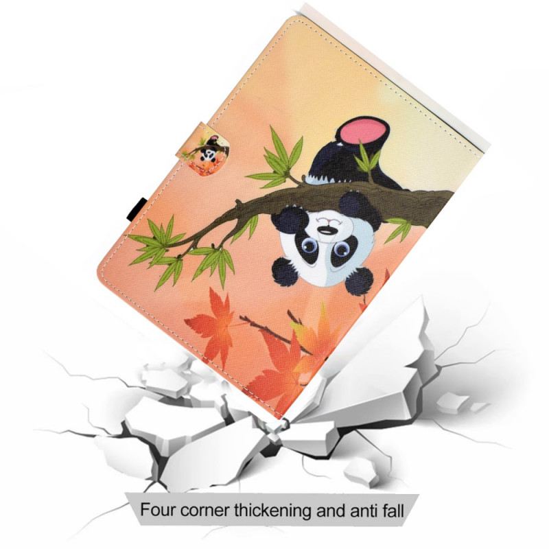 Fliptok / Bőrtok iPad Mini 6 (2021) Aranyos Panda