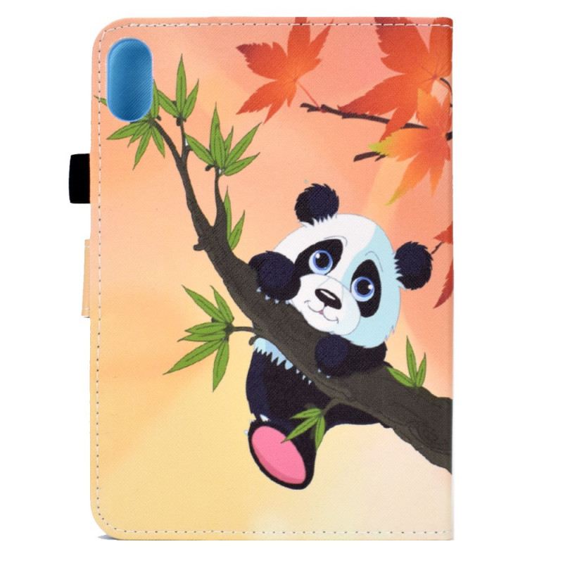 Fliptok / Bőrtok iPad Mini 6 (2021) Aranyos Panda