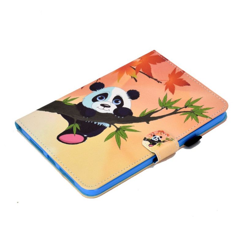 Fliptok / Bőrtok iPad Mini 6 (2021) Aranyos Panda