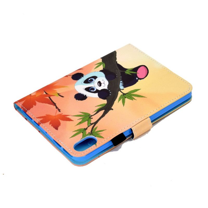 Fliptok / Bőrtok iPad Mini 6 (2021) Aranyos Panda