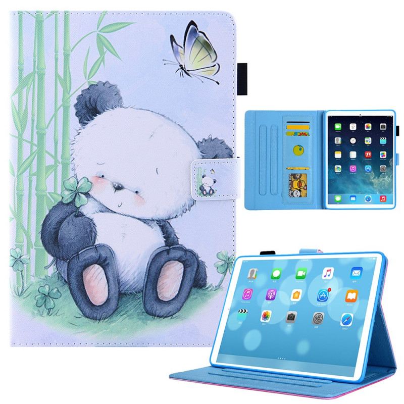 Fliptok / Bőrtok iPad Mini 6 (2021) Aranyos Panda