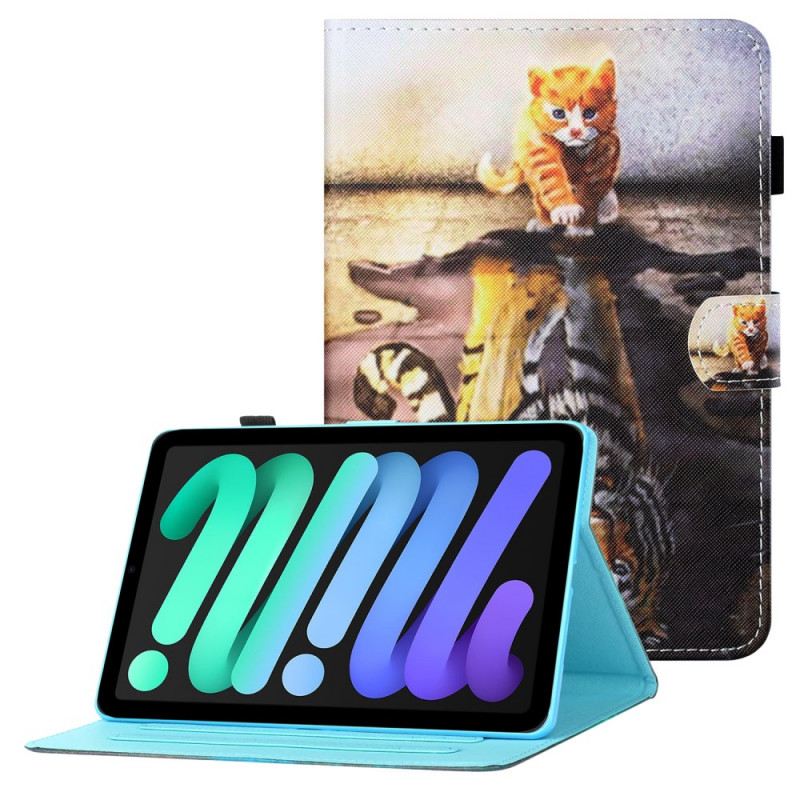 Fliptok iPad Mini 6 (2021) Kitten Art