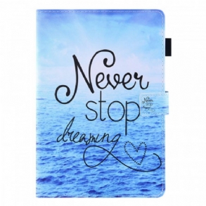 Fliptok iPad Mini 6 (2021) Never Stop Dreaming Navy