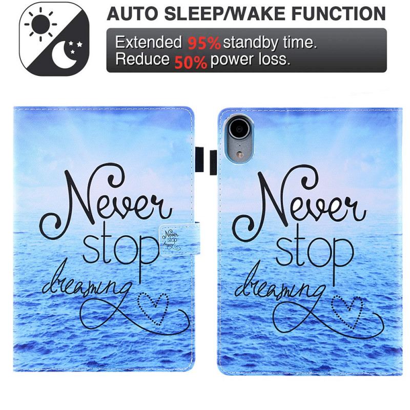 Fliptok iPad Mini 6 (2021) Never Stop Dreaming Navy