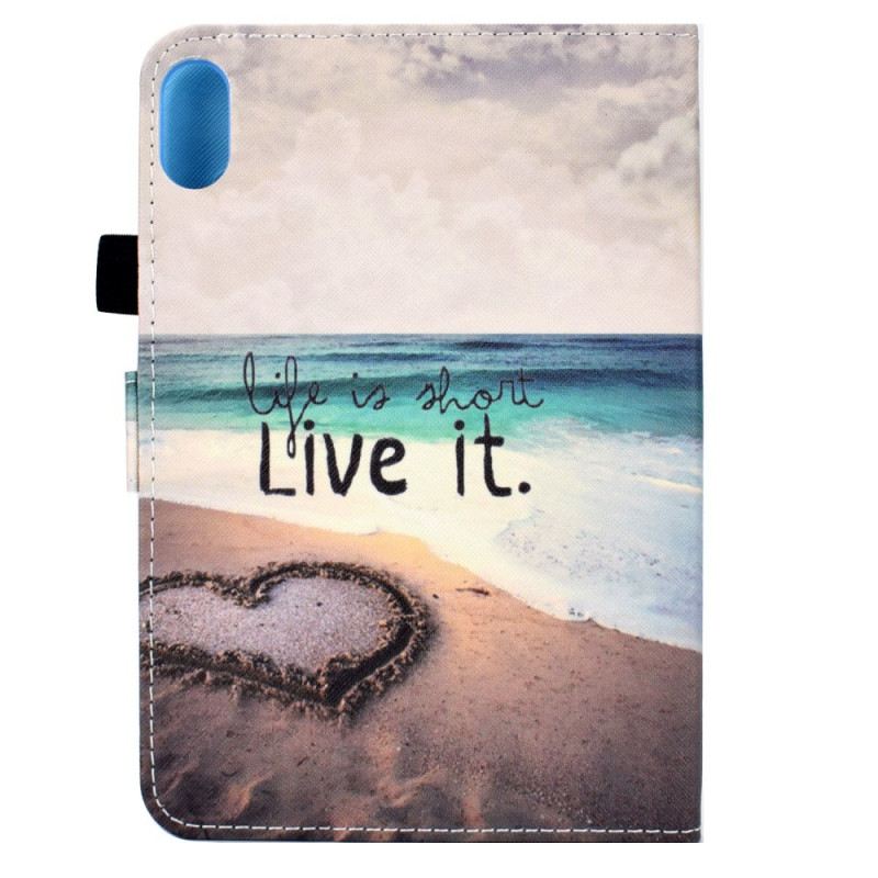 Kinyitható Tokok iPad Mini 6 (2021) Live It Beach