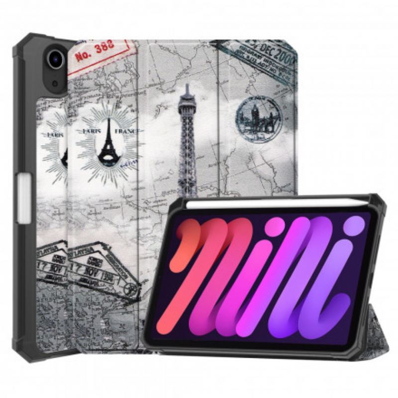 Tok iPad Mini 6 (2021) Eiffel-torony Tolltartó