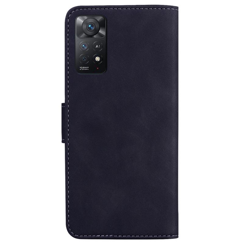 Fliptok / Bőrtok Xiaomi Redmi Note 11 Pro / 11 Pro 5G Skin-touch Butterfly