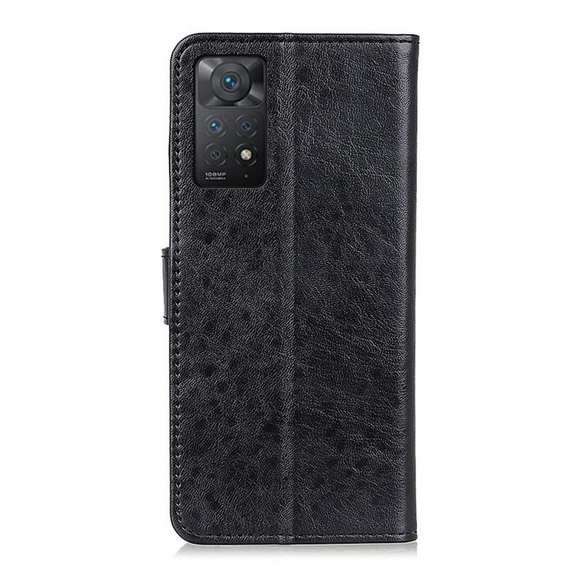 Fliptok / Bőrtok Xiaomi Redmi Note 11 Pro / 11 Pro 5G Texturált Műbőr