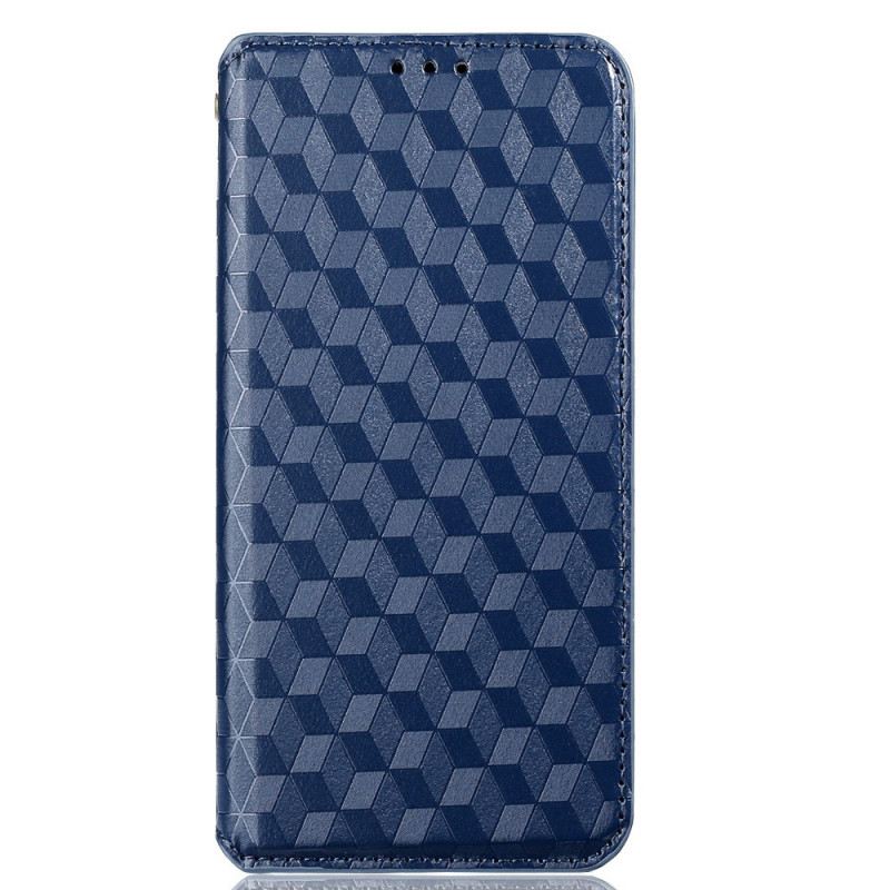 Fliptok Xiaomi Redmi Note 11 Pro / 11 Pro 5G Bőrtok 3d Gyémánt Bőr Hatás