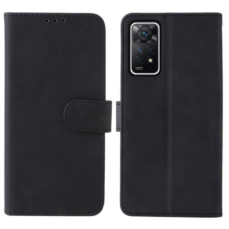 Fliptok Xiaomi Redmi Note 11 Pro / 11 Pro 5G Stílusú Bőr Couture