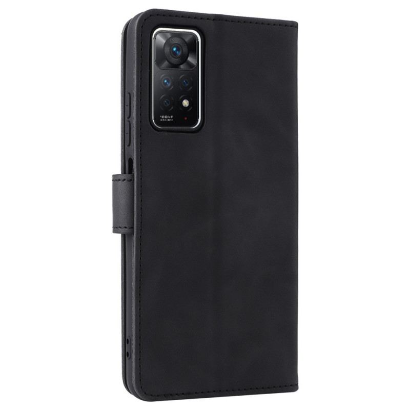 Fliptok Xiaomi Redmi Note 11 Pro / 11 Pro 5G Stílusú Bőr Couture