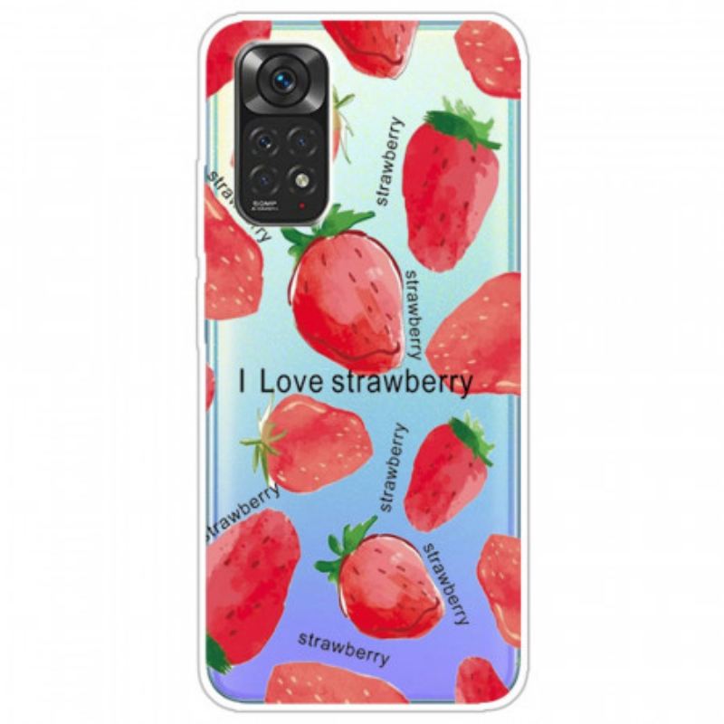 Tok Xiaomi Redmi Note 11 Pro / 11 Pro 5G Eper / I Love Strawberry