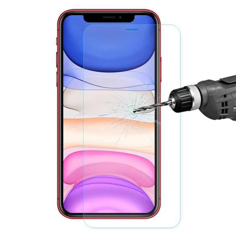 Edzett Üveg Képernyővédő Fólia iPhone Xr / 11 Enkay Készülékhez