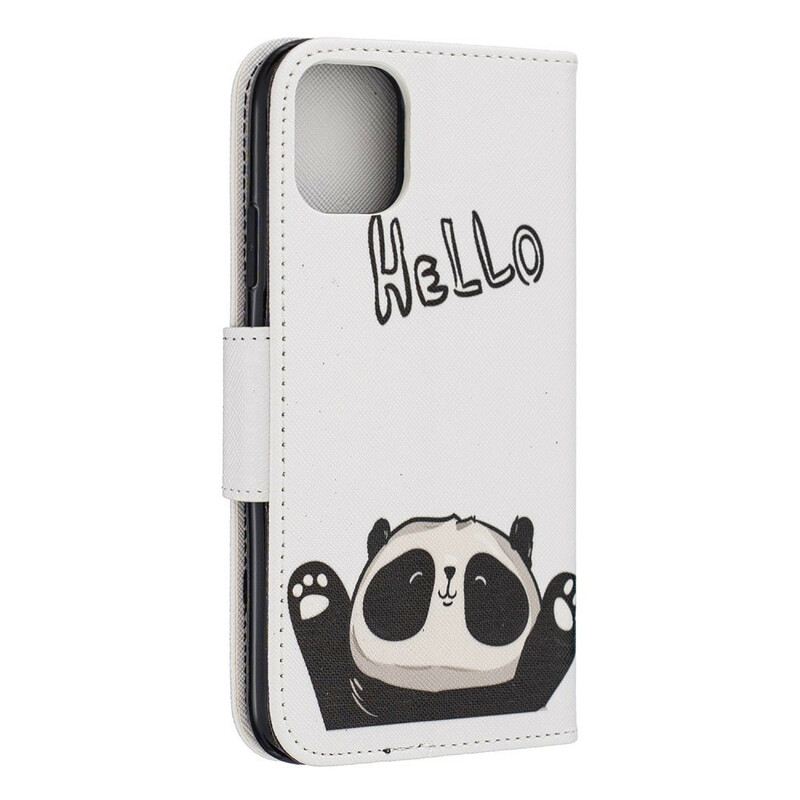 Fliptok / Bőrtok iPhone 11 Szia Panda