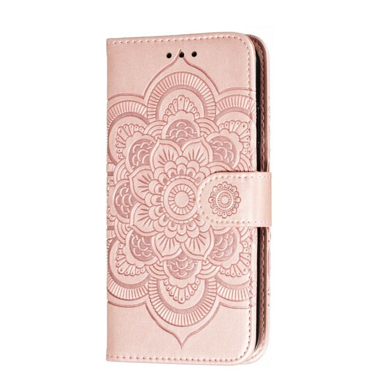 Fliptok / Bőrtok iPhone 11 szíjjal Full Strap Mandala