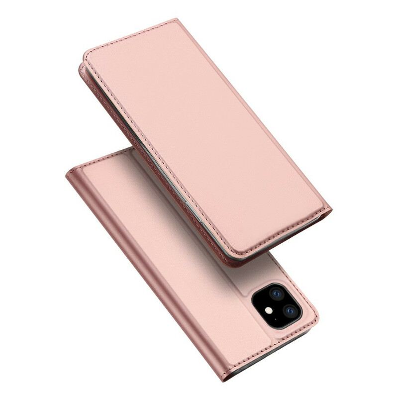 Fliptok iPhone 11 Bőrtok Skin Pro Series Dux Ducis