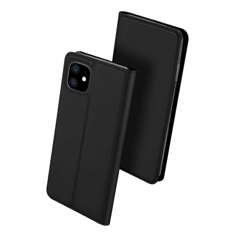 Fliptok iPhone 11 Bőrtok Skin Pro Series Dux Ducis