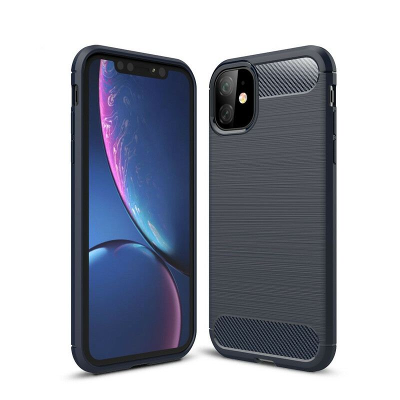 Telefontok iPhone 11 Csiszolt Szénszálas