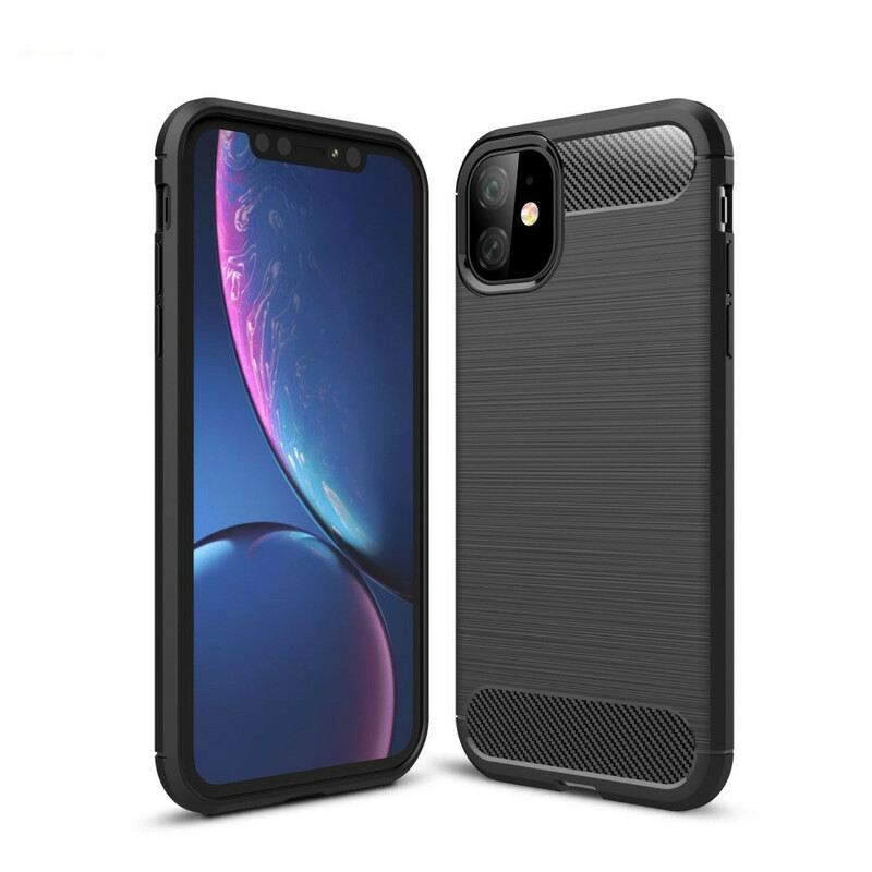 Telefontok iPhone 11 Csiszolt Szénszálas