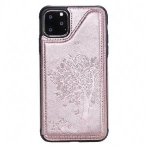 Tok iPhone 11 Cat Print Multi Functional