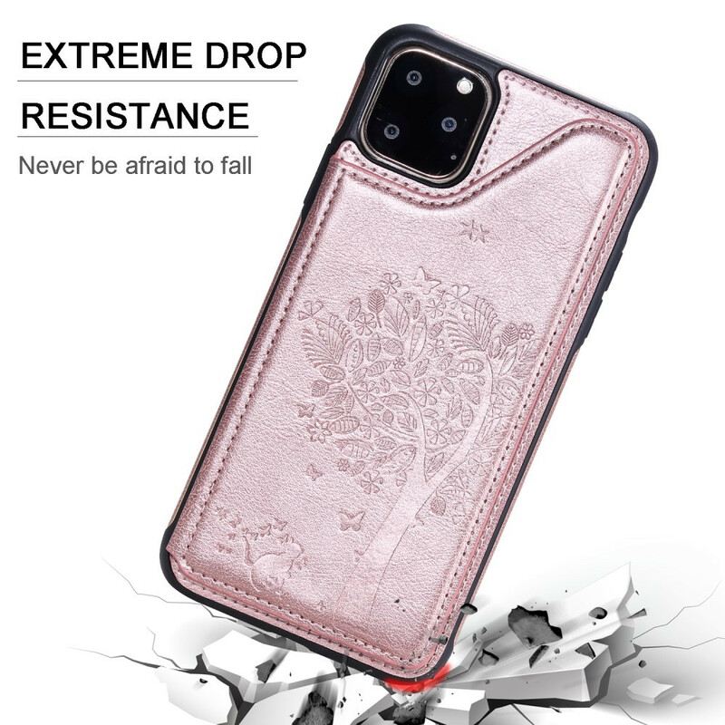 Tok iPhone 11 Cat Print Multi Functional