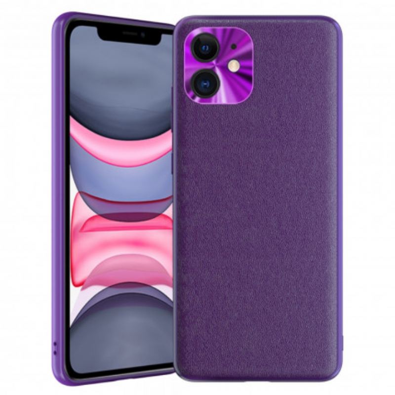 Tok iPhone 11 Stílusú Bőr Szín