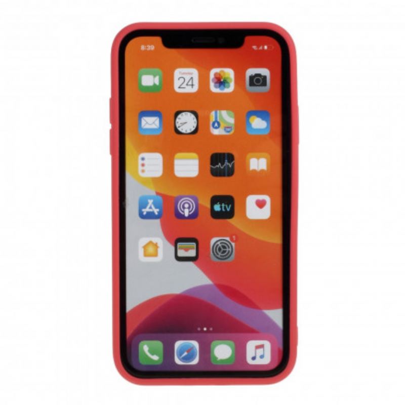 Tok iPhone 11 Szilikon Szőnyeg Tiszta Szín