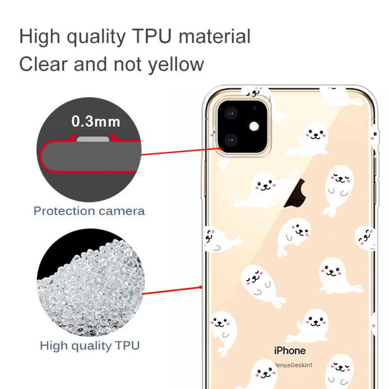 Tok iPhone 11 Top Oroszlánfókák