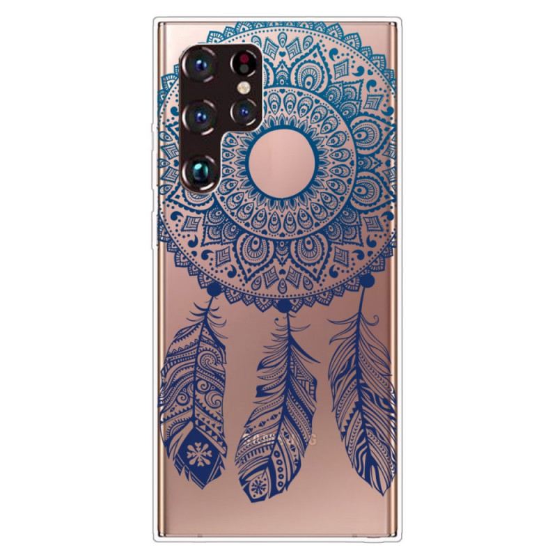 Tok Samsung Galaxy S22 Ultra 5G Egyvirágú Mandala