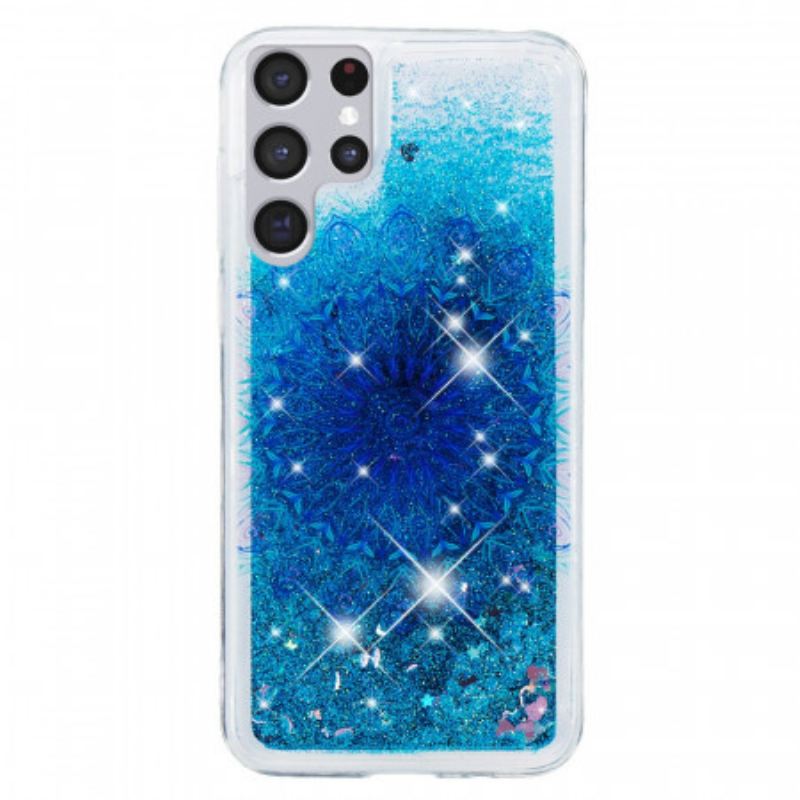 Tok Samsung Galaxy S22 Ultra 5G Glitter Mandala