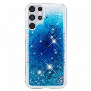 Tok Samsung Galaxy S22 Ultra 5G Glitter Mandala