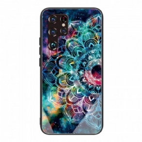 Tok Samsung Galaxy S22 Ultra 5G Mandala Edzett Üveg