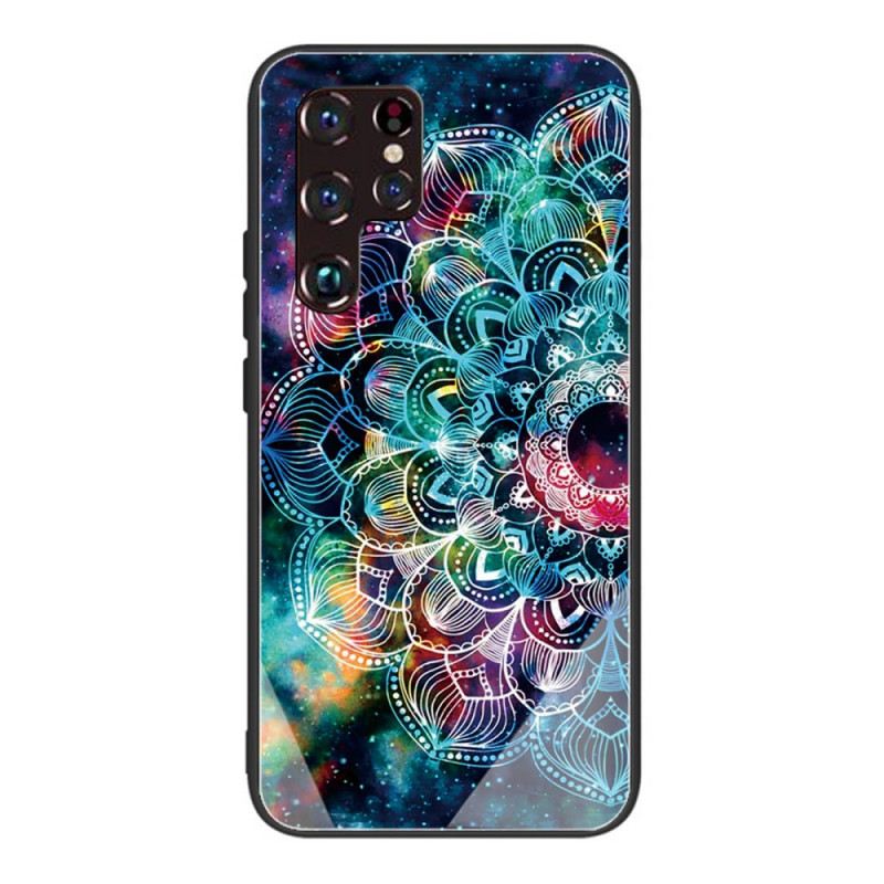 Tok Samsung Galaxy S22 Ultra 5G Mandala Edzett Üveg