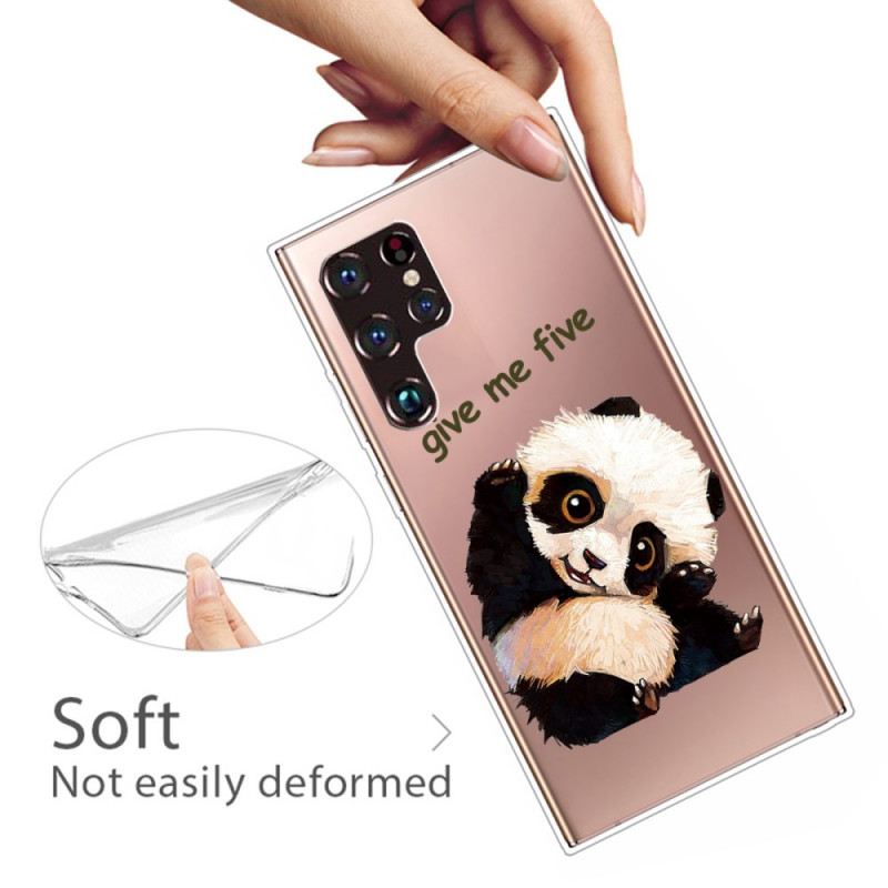 Tok Samsung Galaxy S22 Ultra 5G Panda Give Me Five