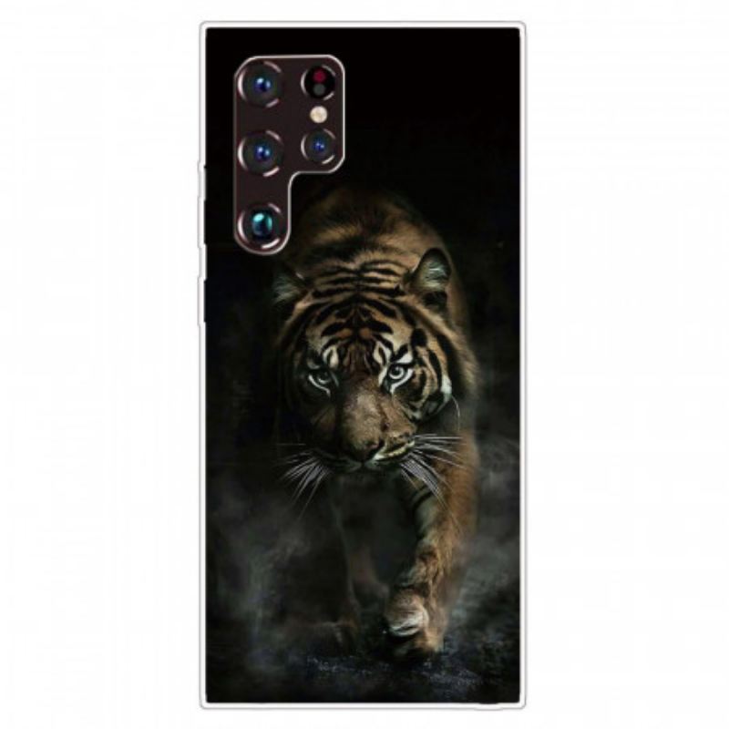 Tok Samsung Galaxy S22 Ultra 5G Rugalmas Tigris