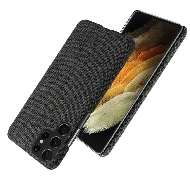 Tok Samsung Galaxy S22 Ultra 5G Texture Fabric Ksq