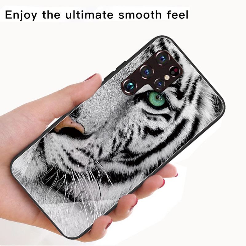 Tok Samsung Galaxy S22 Ultra 5G Tigris Edzett Üveg